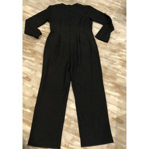 NEW w/Tag Annah Hariri cover modest jumpsuit Black Long Sleeve Womens Size 10